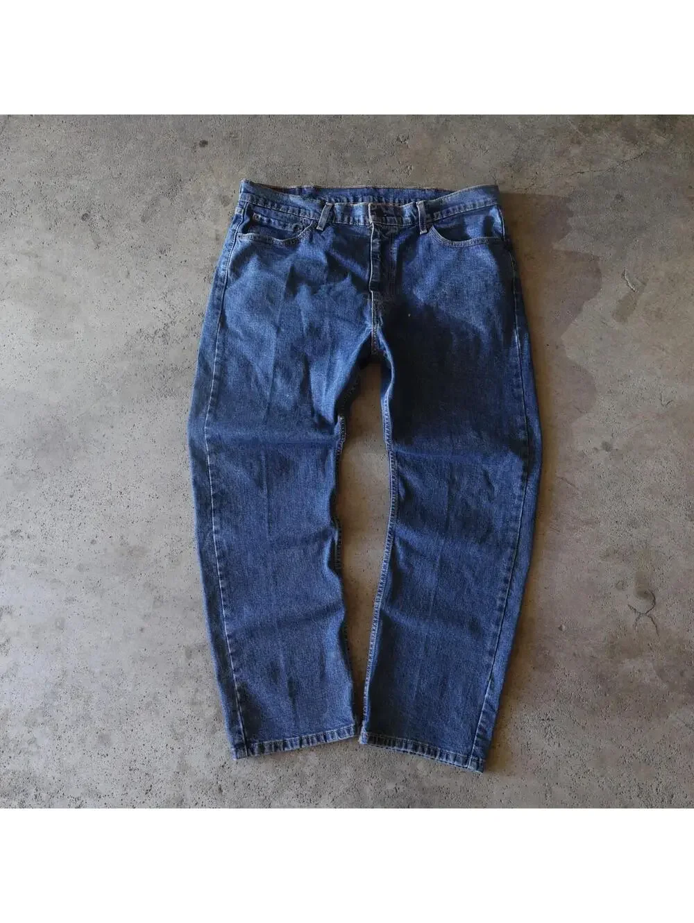 Levi’s 505 Men’s Jeans 38x30 Blue Denim Regular Fit Straight Leg Medium Wash